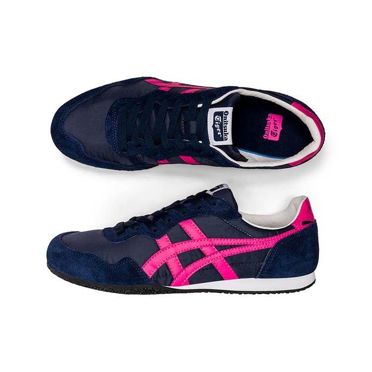 Onitsuka Tiger Serrano Midnight Dragon Fruit Unisex Sneakers Blue 1183B400-402