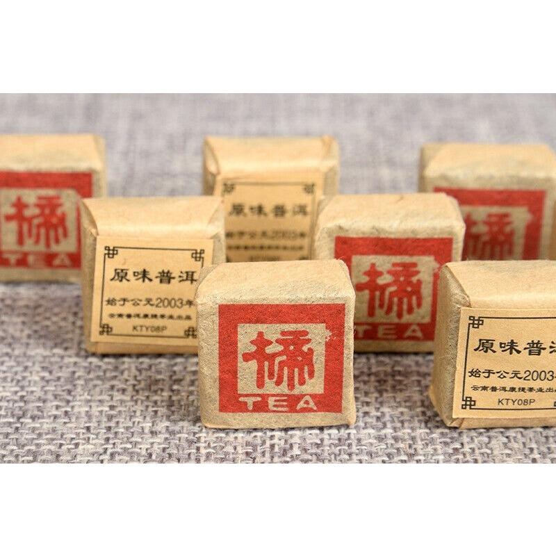 500g Yunnan Pu'er Tea Leaves Mini Tuocha Original Small Square Brick Tea