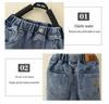Boys' Spring/Autumn 2025 Children's Japanese/Korean Style Versatile Jeans