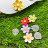 Magnetic Golf Ball Marker with Hat Clip Flower Shape Golf Ball Marker Magnet Cap Clip Set Golf Bag Accessories for Women Men Golfer Gift