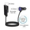 Super Fast Quick Charging 4USB 24W QC3.0 Car Charging, Fast Charging Adapter with LED for Phones and Tablets