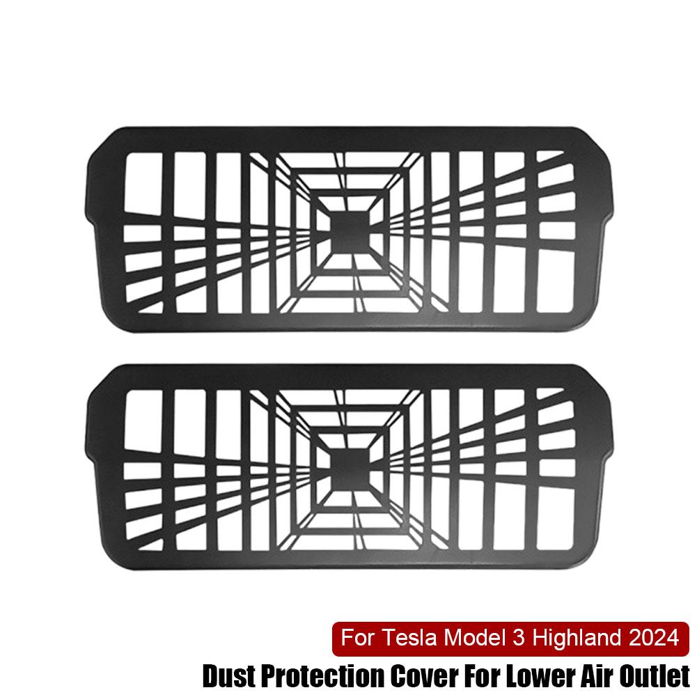 

Под сиденьем задняя вентиляционная решетка для Tesla Air Outlet Mask защитная крышка заднего вентиляционного отверстия для Tesla Highland 2024