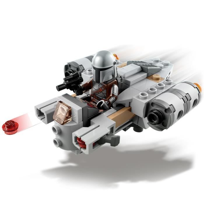 Lego® 75321 star wars microfighter razor crest, jouet de construction pour enfants dès 6 ans, vaisseau et minifigure mandalorien
