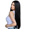Artifice 32 Inches Long Straight Full Head Natural Looking Hair Wig Extension For Hair Loss & Bald Head Solution For Women Party Girls NATURAL DARK