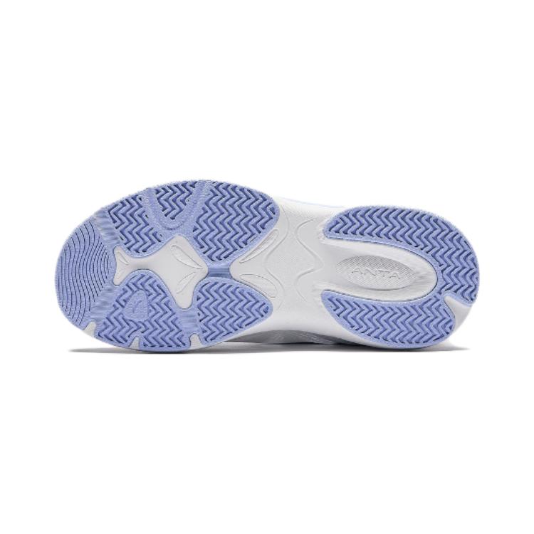 Anta Comfortable Non-Slip Kids Casual Shoes Kids Sneakers White Black Blue 322429921-3