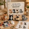 Cuentas Pequeñas Kit de Animales con Cuentas 3D Diseño Lindo Manualidad Creativa Kit de Arte con Cuentas Hecho a Mano Kit de Manualidades con Cuentas Forma de Animal Kit de Manualidades con Cuentas DIY Decoración del Hogar