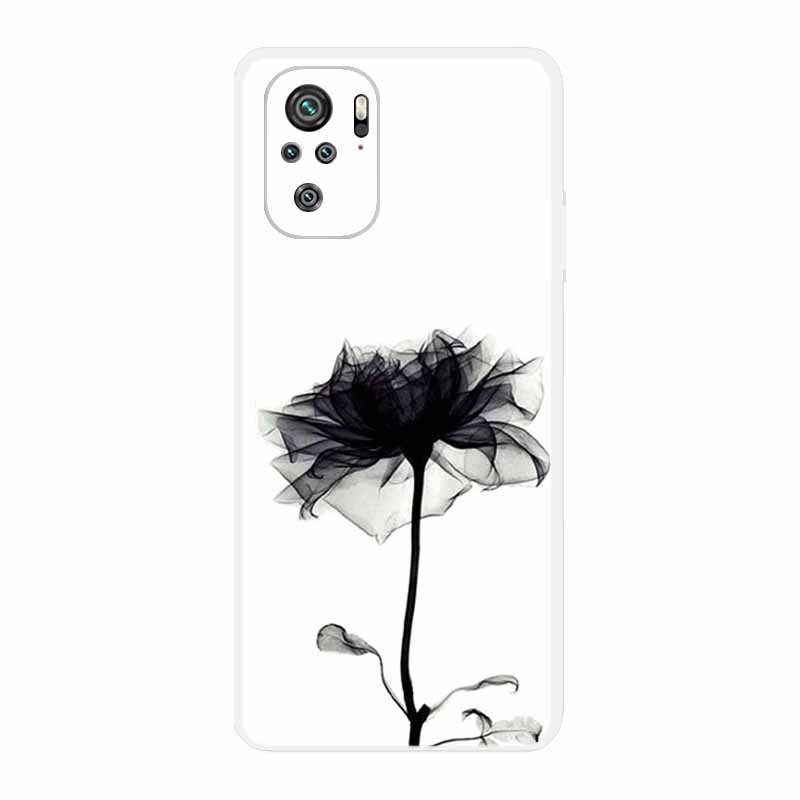 Für Xiaomi Poco M5 Klare Hülle Mode Bemalte Silikon Weiche Rückabdeckung Für Xiaomi Poco M5 Transparente Handyhülle POCO M 5 Hülle