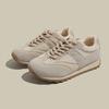 New Leather Sports Leisure Moral Training Shoes Women'S Shoes Versatile Casual Soft Sole Forrest Gump Shoes Fashion