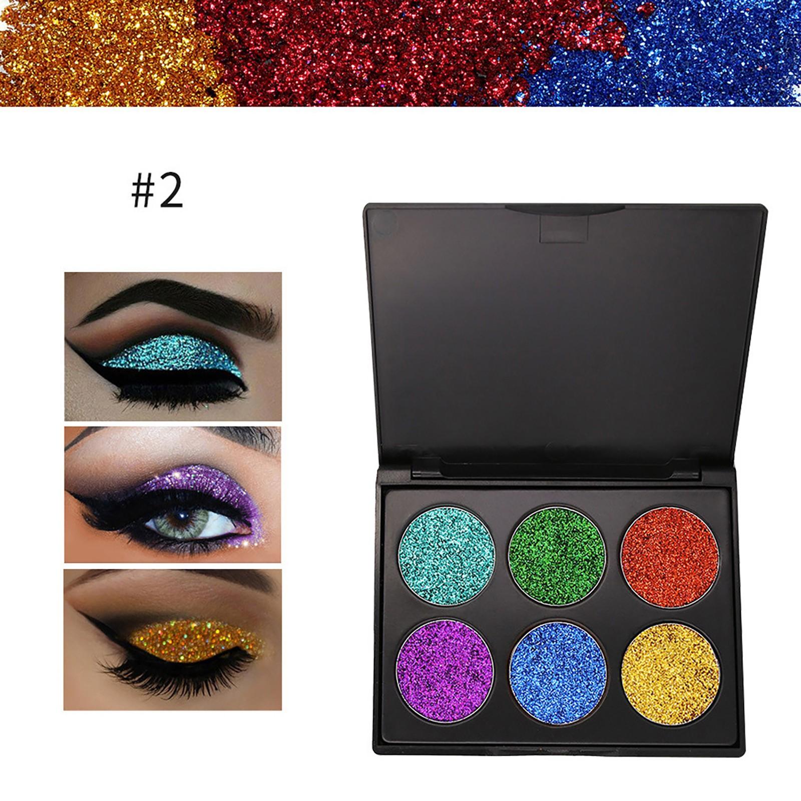 

Высокопигментированный макияж Легко растушевываемые цвета 6 оттенков с высоким содержанием пигментов