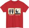 Fishing Problem Solution Tshirt Funny Fisherman Meme Married Men Gift Tee Top
