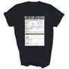 Job Application Scary Halloween Costume Unisex Shirt Gift