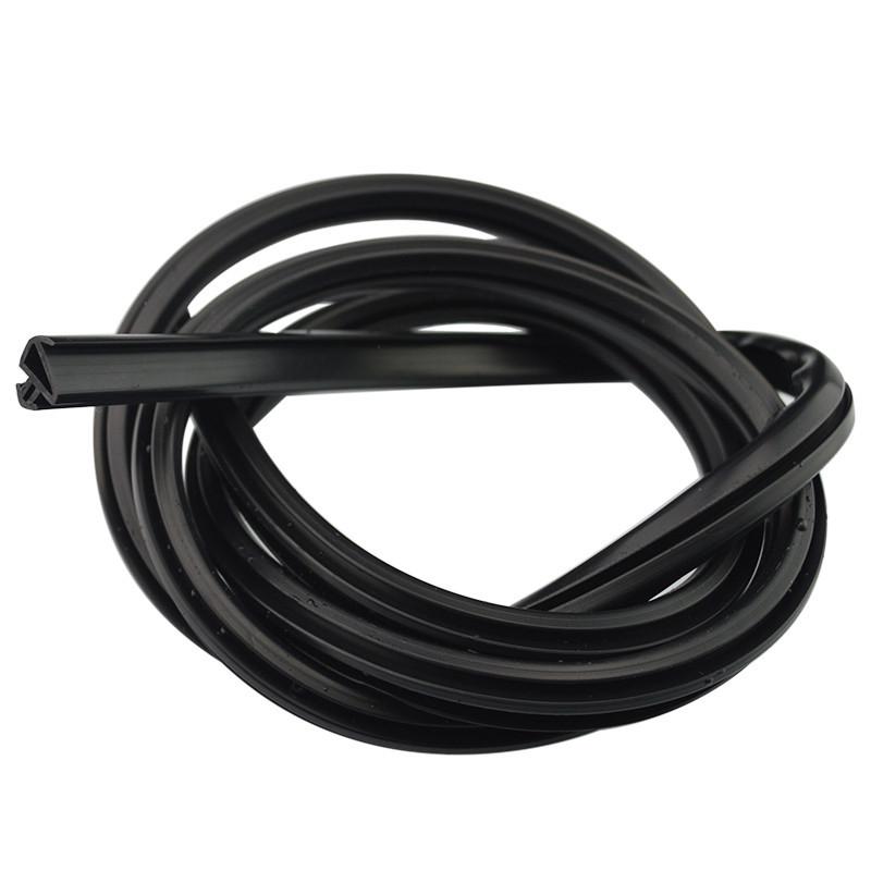 UPVC Inåtgående/Utåtgående Tätningslist för Dörr- och Fönsterkarmar - Vit Båge, Värmebevarande.