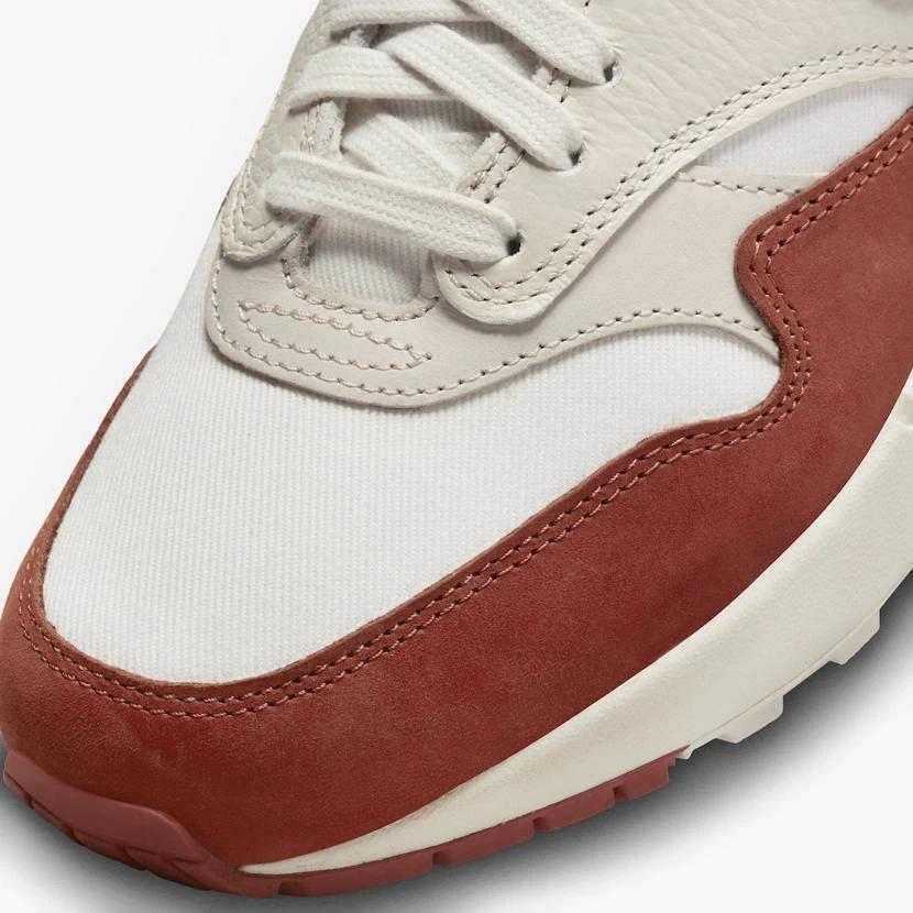 FD2370-100 Nike WMNS Air Max 1 Rugged Orange and Sail