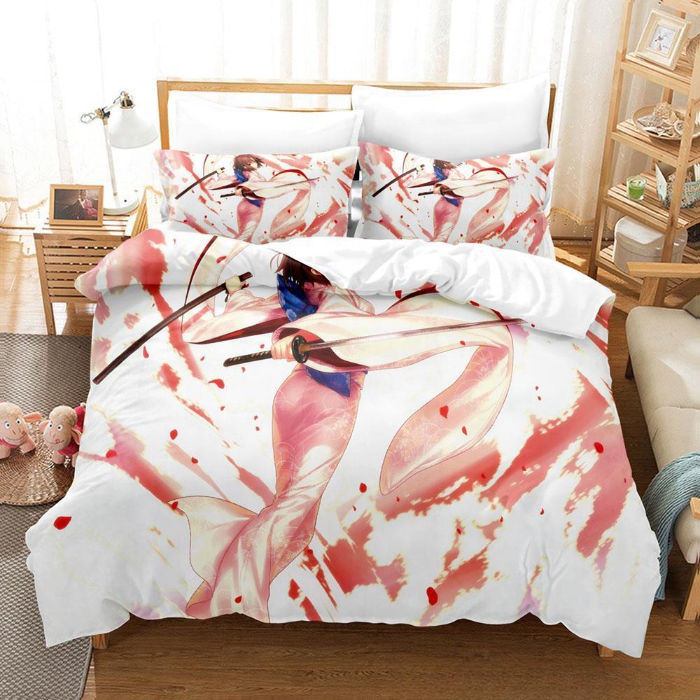 3d Printing AnimeThe Garden of Sinners Bedding Set Single Twin Full Queen King Size Bed Set Adult Kid Bedroom Duvet cover Sets