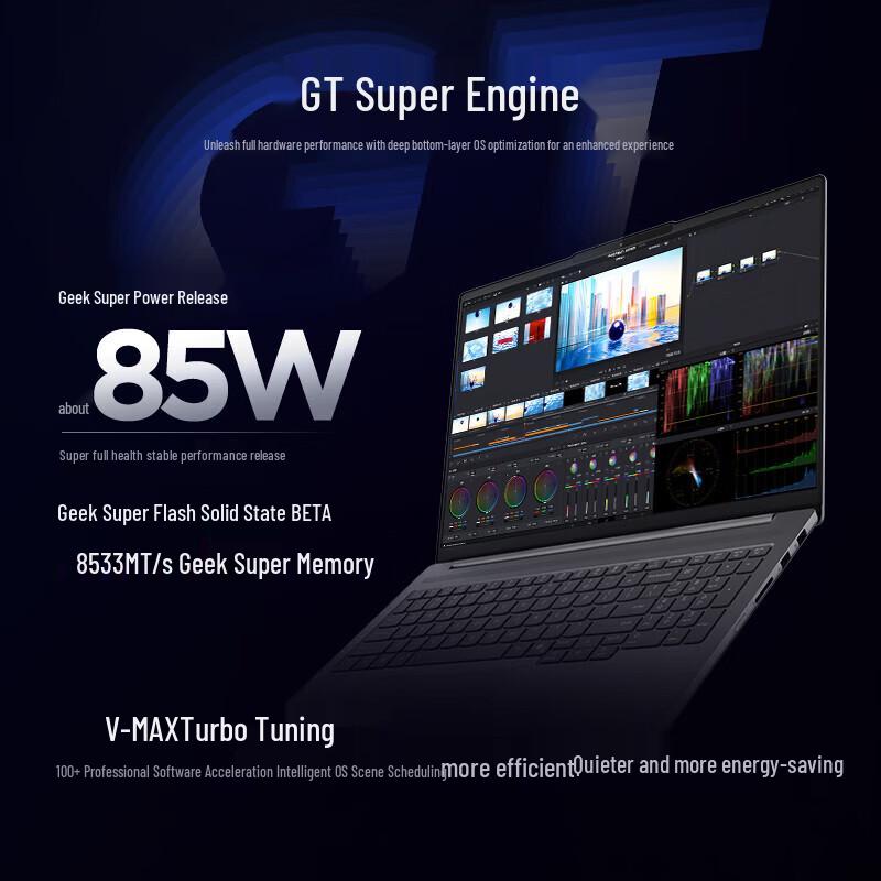 Lenovo Xiaoxin Pro 16 GT AI 2025 Thin & Light Laptop (CN version)