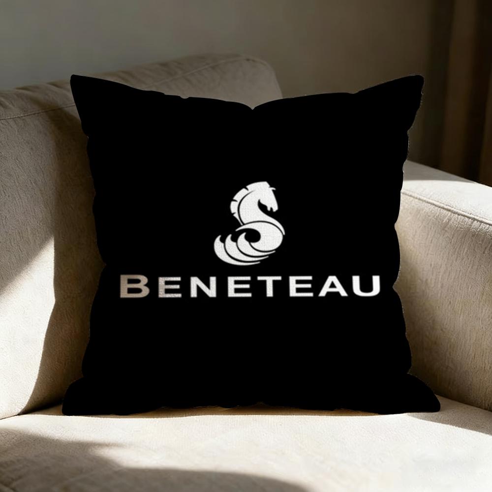 Cartoon B-BeneteauS Y-Yachts Pillow Case Pillowcase, Double-sided Printed, Sofa Cushion, Bedroom Headboard Pillow