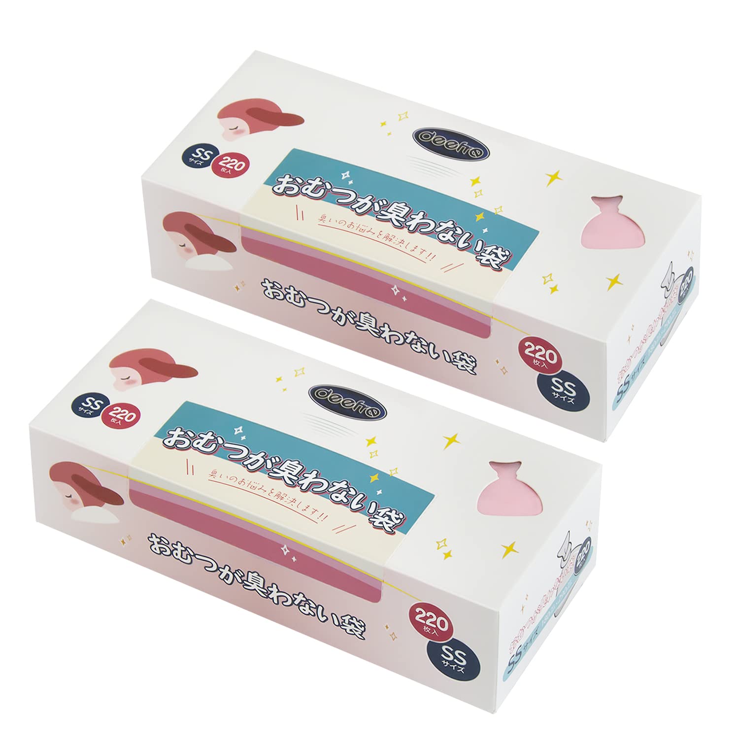 

Deefre Подгузники SS 220 штук x 2 Большие Септические пакеты для пищевых отходов x 29 Пакеты без запаха, Размер, упаковки, Пакеты без запаха, Пакеты с защитой от запаха, Вместимость, Без запаха розовый