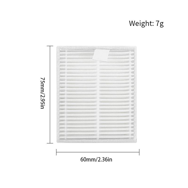 AEE4-For Xiaomi E10 C103 B112 Mijia 3C Sweeper Accessories Robot Replacement Accessories Consumables Parts