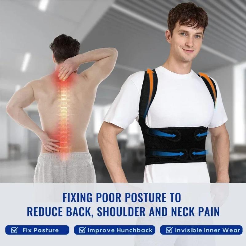 Corrector Back Orthopedic Straps Men Women Spinal Brace Comfortable Effective Upper Back Brace