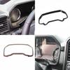 Korlot Carbon Fiber Style Center Console Dashboard Panel Navigation Frame Cover Trim Interior Accessories for Ford F150 2021-2023 (Dashboard(21-23