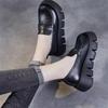 Kitchen non-slip shoes women's black waterproof, oil-proof and wear-resistant back kitchen work shoes one pedal catering platform chef shoes