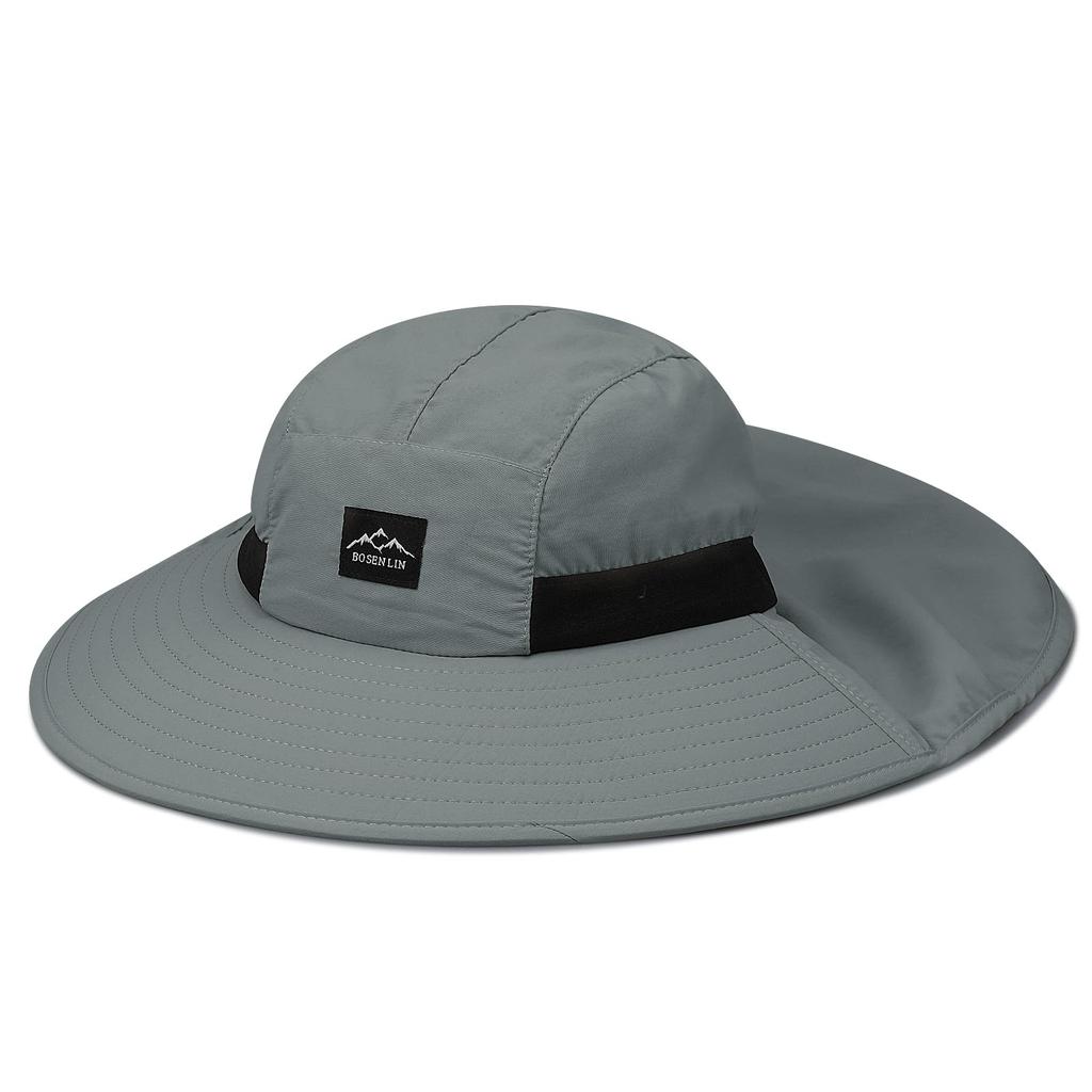 Croogo UPF50+ Wide-Brim Sun Hat with Neck Cape 55–60cm Direct from Japan