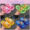 Tongs Cartoon pour Enfants pour l'Été Filles Garçons PVC Antidérapantes Durables Chaussures d'Intérieur