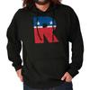 Distressed Republican USA Political PartyHoodie Hooded Sweatshirt Men Women