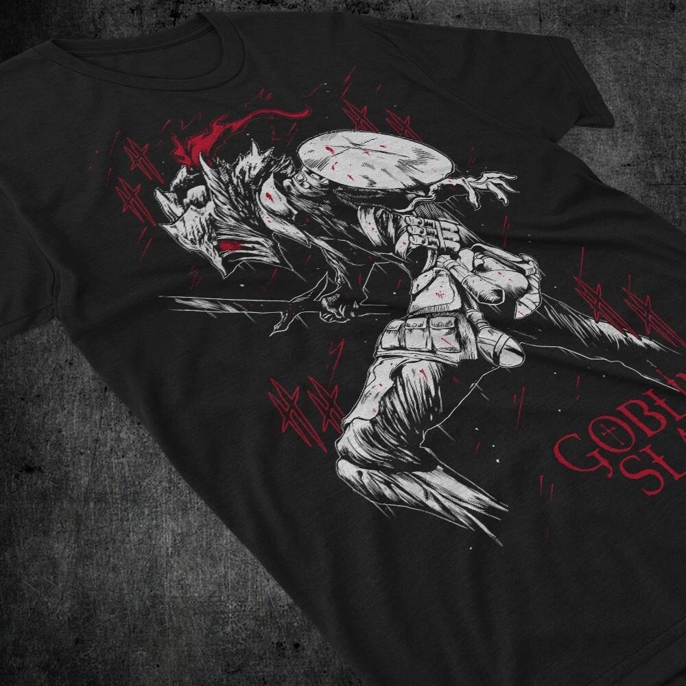 Goblin Slayer Anime Tee Unisex Cotton Shirt Unisexga Goblin Slayer All Size S