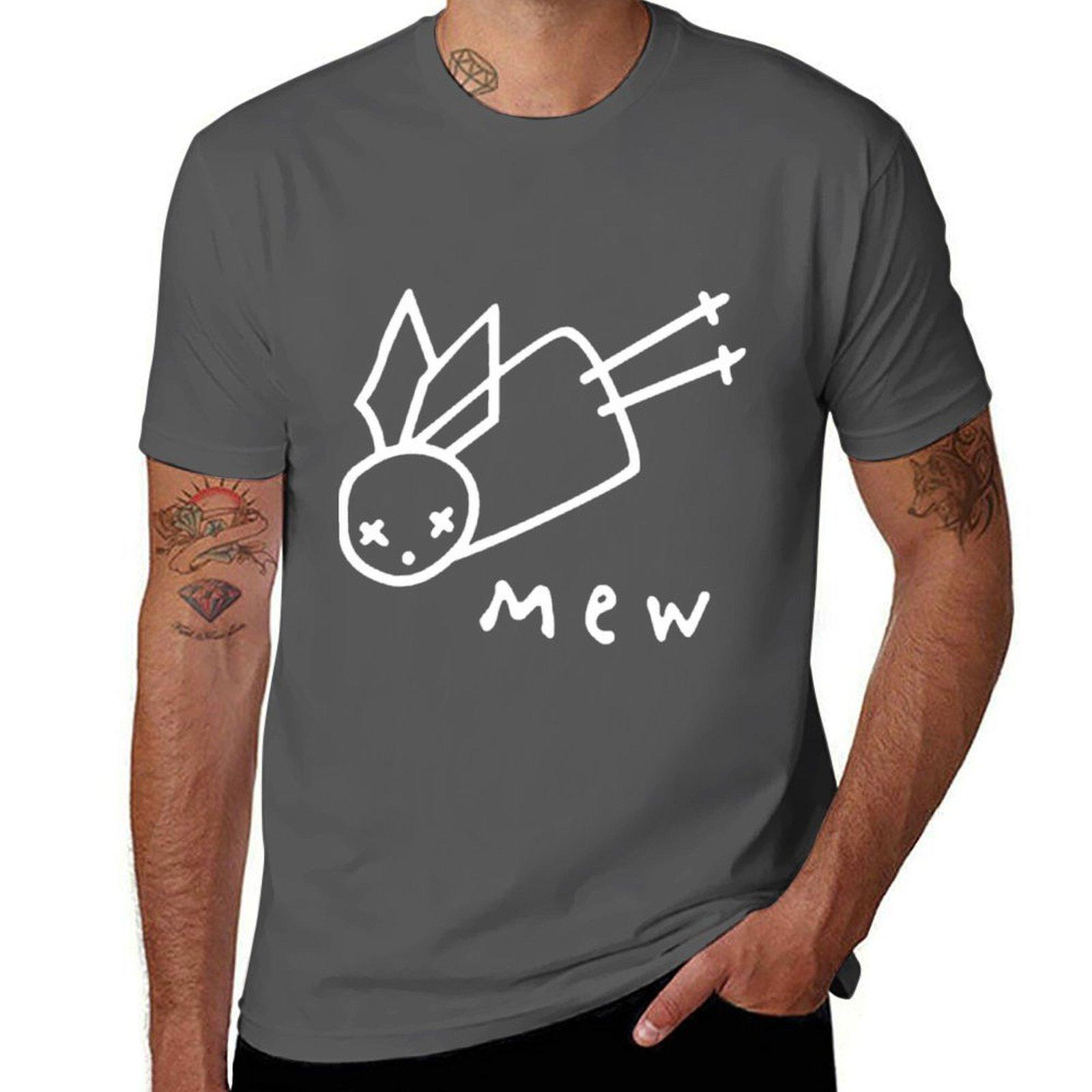 

mew band T-Shirt funny t shirts cotton man graphic t shirt t shirts with prints T-Shirt 4XL