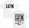 Rosalía LUX 2026 Tour‑Themed Graphic Print Unisex Y2K Hip‑Hop Summer Men's Short‑Sleeve Fan‑Gift Women And Men T-shirt