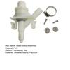385311641 Water Valve Kit Plastic RV Toilet Valve Parts Water Valve Replacement for 300 310 320 Series Pedal Flush Toilets