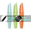 Tri-color Mascara Waterproof Volumizing Slim Long Lasting Quick Drying Mascara Without Halo