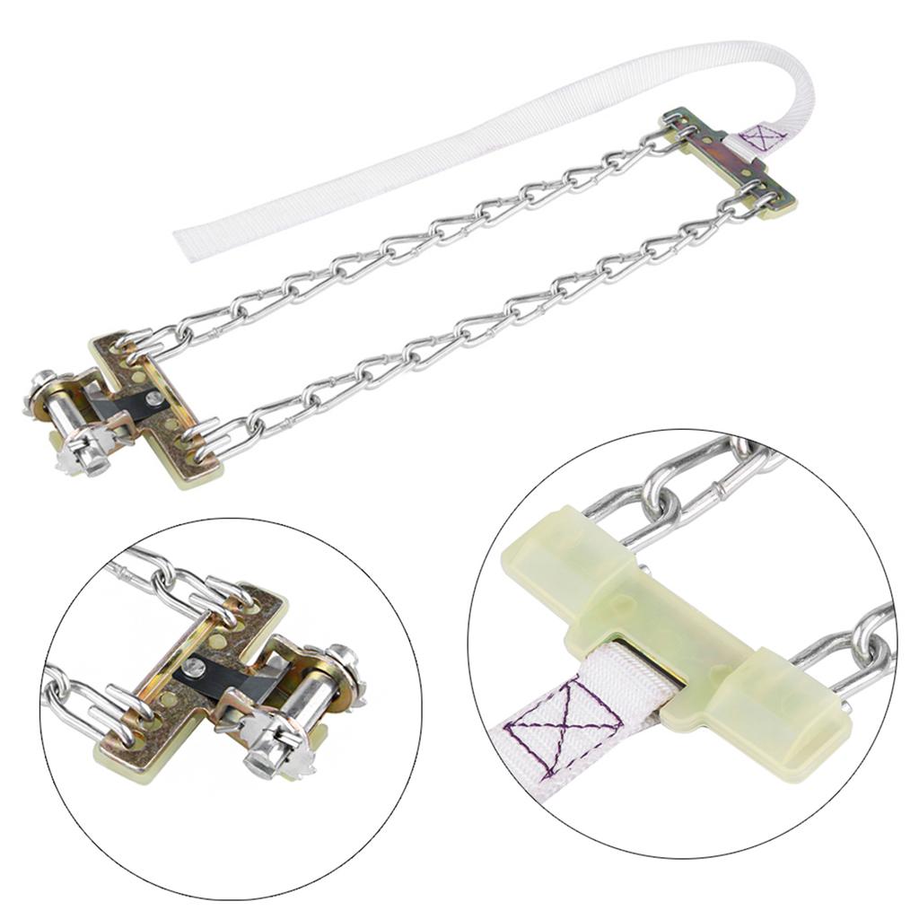 3pcs 235285mm Anti Skid Mud Ice Snow Tire Chain Winter Security Tyre Belt for Car Truck SUV