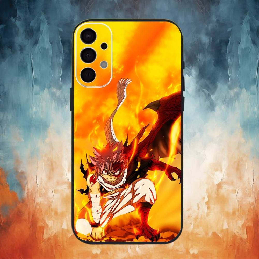 Anime F-Fairy  Comics TailS Phone Case For Samsung S25,S24,S21,S22,S23,S30,Ultra,S20,Plus,Fe,Note,10,9,5G Black Cover