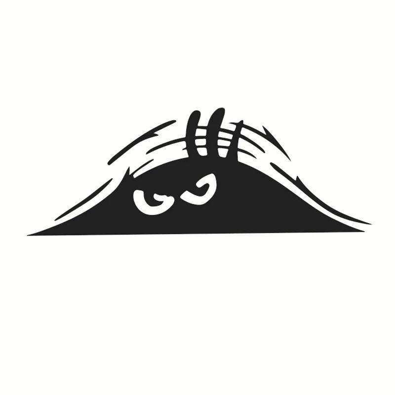 

Подглядывающий Монстр Страшные Глаза Наклейка на Авто Подглядывающий Эльф Виниловая Наклейка Злые Подглядывающие Глаза Дьявола Стикер для Украшения Автомобиля Мотоцикла 1pc