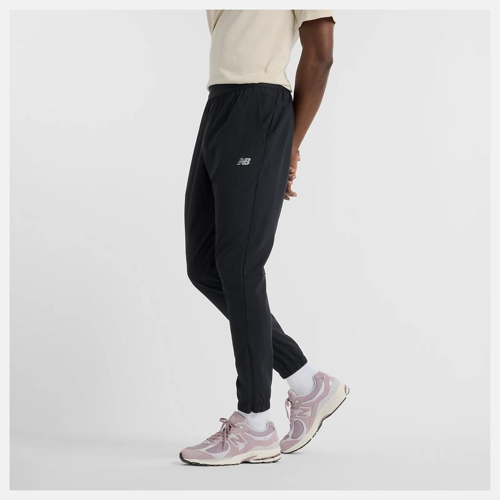 New Balance elastic-waistband sweatpants MP51065-BK
