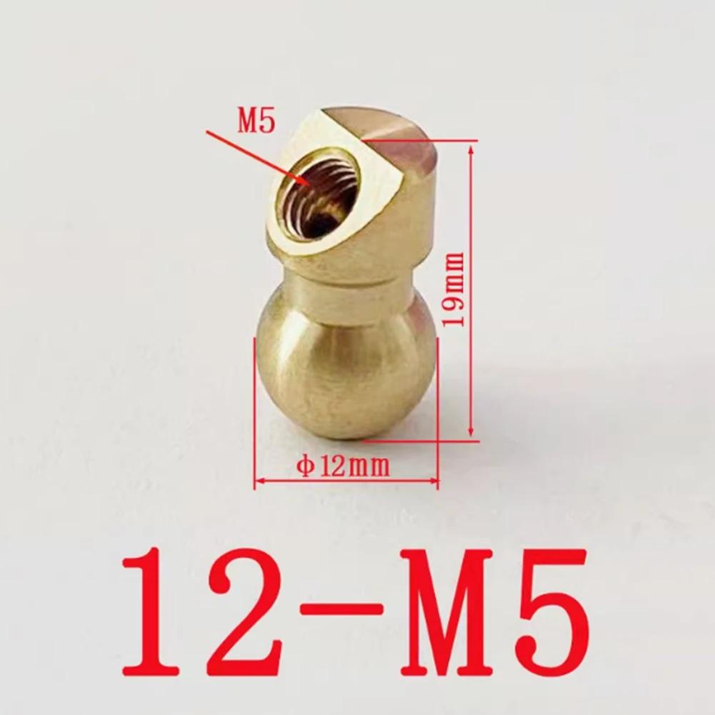 10PCS CNC Machine Oblique Spray Brass Coolant Nozzle Tool Holder Joint Nozzle Suitable For Deep Hole Machining