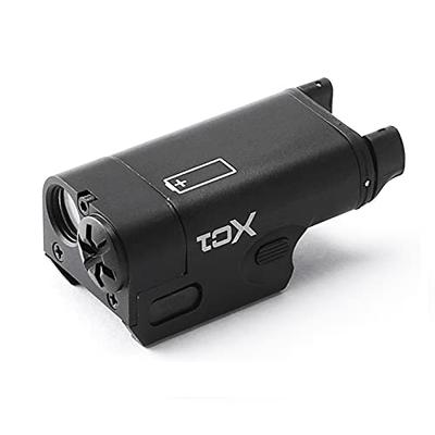 XC1 Type Compact Pistol LED Light, Black, Compatible with 20mm Rails