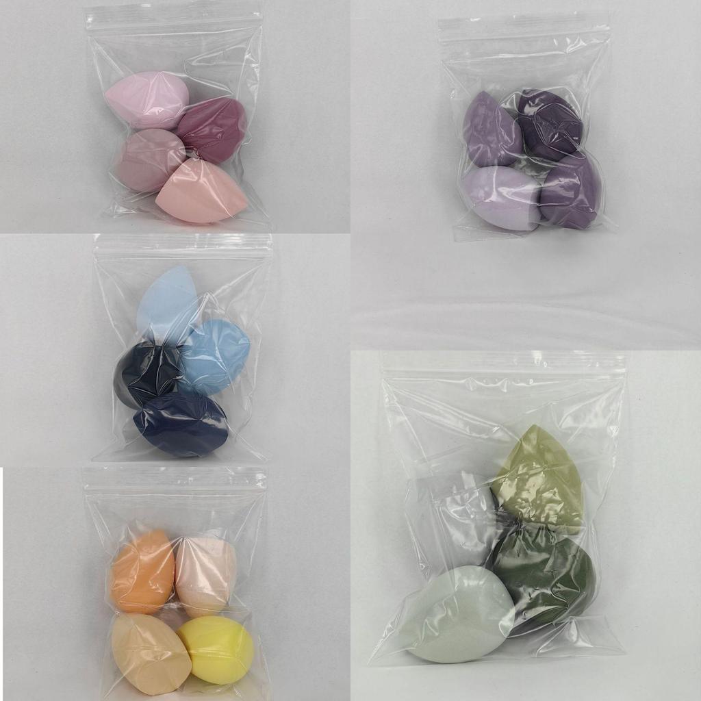 Drift Bottle Dual-Use Makeup Sponge with Storage Box – Non-Absorbing, Dry/Wet Use