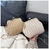 Fashion Women Crossbody Knit Bag Party Banquet Glitter Bag for Ladies Exquisite Wedding Clutch Handbag Shoulder Bag Chain