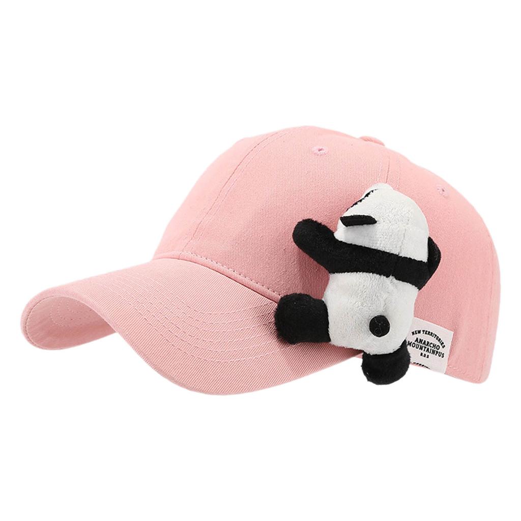 Women Chinese Panda Baseball Hat For Girls Women Unisex Panda Adjustable Hat Cute Stuffed Panda