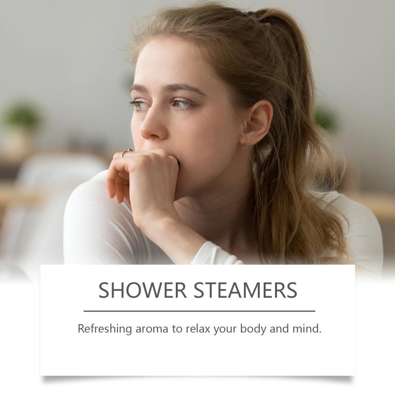 Oceaura Shower Steamers Aromatherapy Long Lasting Lavender Rose Fragrance Relaxing Mind Shower Tablets