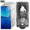 3 buc Cutie Ușor de Instalat Fără Praf Film din Sticlă Călită HD cu Margini Curbate 3D Electroplacată Pentru Xiaomi Poco F7 Ultra, Protector de Ecran Rezistent la Explozii