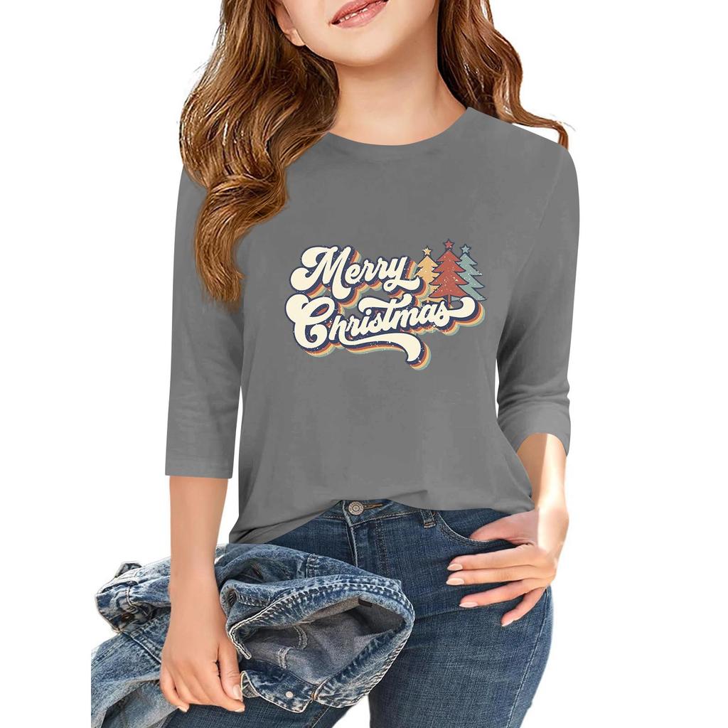 Dziecięcy T-shirt z okrągłym dekoltem i rękawem 3/4 z nadrukiem na Dzień Niepodległości