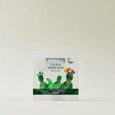 Cactus Vegan Toner Pad Travel (2p X 10 Sheets)
