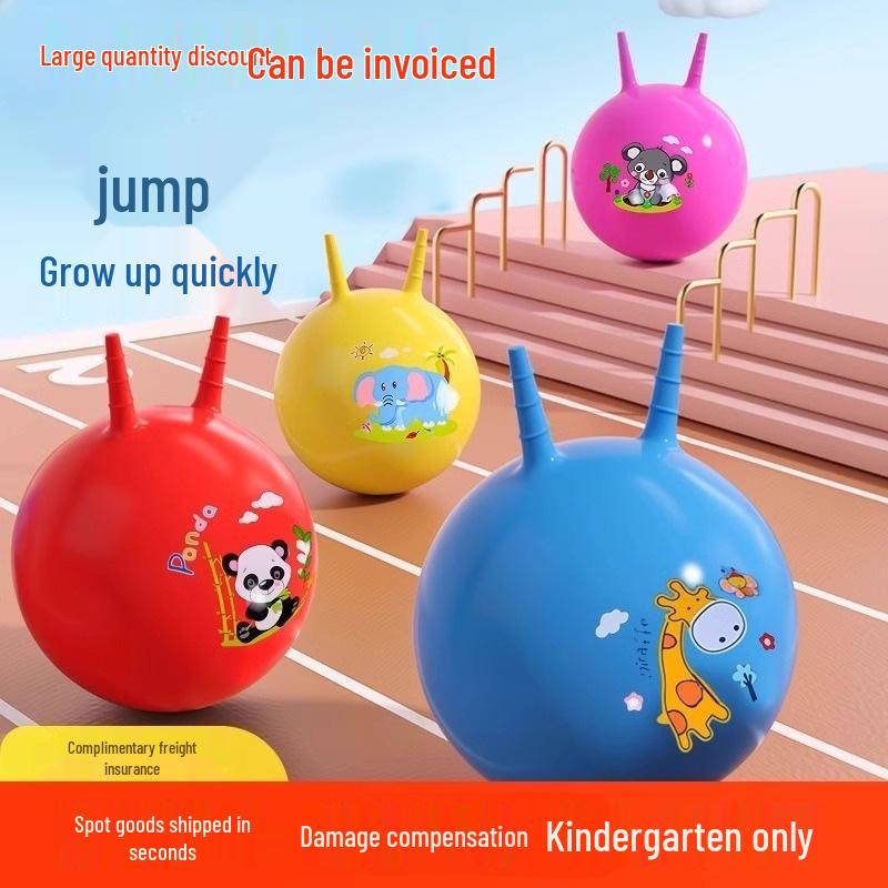 

Children s Sensory Bouncing Ball - Elastic Inflatable Toy for Dynamic Play and Integration Training 3-5 Thick 45cm Green + Pump