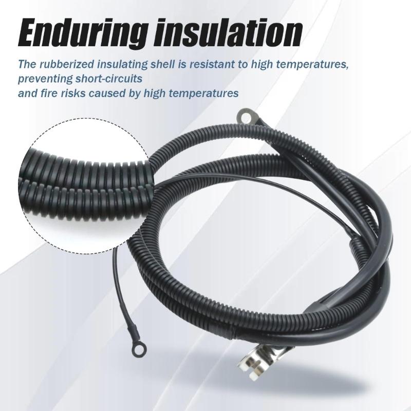 Universal Negative Battery Cable For 2007-2013 Vehicles High Current Capacity Long Lasting Durability 2LF32XE 19328099