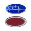 58mm Alloy Car Steering Wheel Emblem Center Logo Sticker for Subaru Forester Outback Legacy Impreza STI BRZ Accessories ysi8