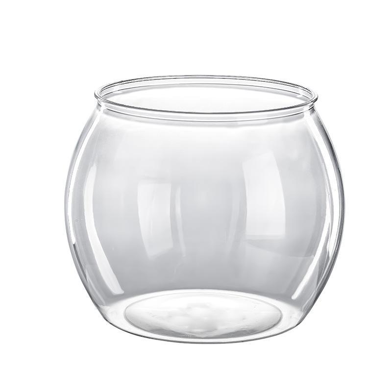 Bolas de Peces de Plástico Redondas Transparentes Bol para Peces Dorados Acuario Maceta Hidropónica Contenedor Floral Para Centro de Mesa Peces Decoración del Hogar
